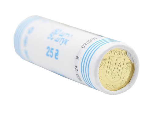 Ucrania 50 kopecks 2025 UNC bankroll 50 monedas - Imagen 3 de 3