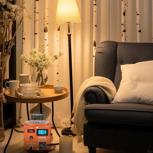 120V 500VA Variable Transformer With Digital Display LCD 60Hz 0-130V AC Voltage - Picture 8 of 12