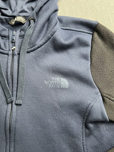 The North Face Jacke Damen S blau schwarz amerikanische Flagge Fleece leicht - Bild 4 von 16