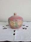 Vintage Hull Pottery Grease Jar - Sunglow - USA 53 - Pink - 1950s