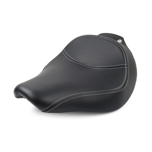 Motorrad Vorne Fahrer Solo Sitz Sattel Für Harley Fat Boy FLSTF 2007-2017 GZ - Bild 4 von 12