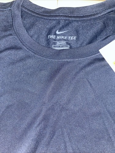Nike Herren und Jungen Dry Tee Obsidianblau Small Tall Brandneu mit Etikett - Bild 3 von 4