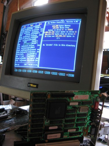 Vintage ISA EGA Paradise Rev 7 Video Card. Tested And Working - Afbeelding 5 van 5