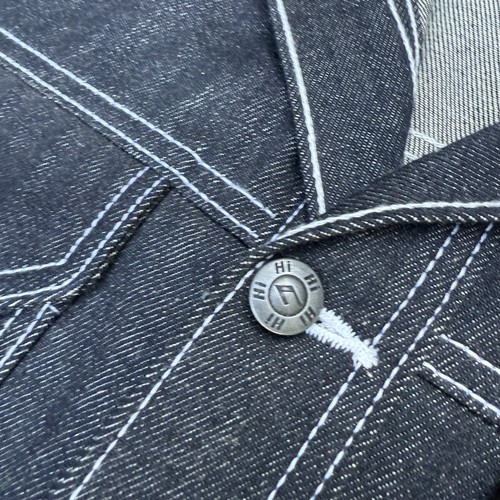 Vintage Y2K JNCO Jeans Mens M Black Denim Jacket Los Angeles 90s Street Wear 09 - Picture 11 of 15