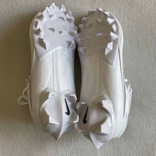 Nike Vapor Edge Elite 360 2 Men Size 10 Wide Football Cleat White FZ4269-100 - Picture 10 of 10