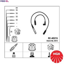 IGNITION CABLE KIT 0515 FOR AUDI A4/S4 ADP/ARM/ANA/AHL 4cyl A4