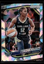 Tyasha Harris 2025 Panini Prizm WNBA Ice Prizm Card #130