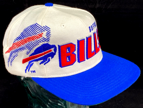 Vintage NFL Sports Specialties Buffalo Bills Shadow Pro Line SnapBack Mütze - Neu mit Etikett - Bild 2 von 7