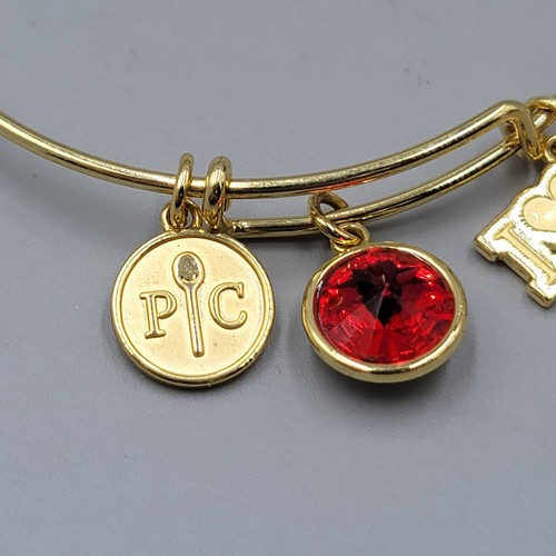 Pulsera con dije de chef mimado con estilo lona Gracias por la bolsa de la compra. - Imagen 3 de 7