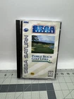 PEBBLE BEACH GOLF LINKS (SEGA SATURN, 1995) COMPLETE ~ Clean Tested Disc