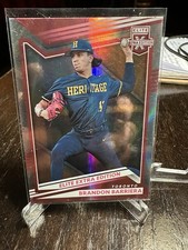 2022 Panini Elite Extra Edition - Brandon Barriera #23 Signatures (AU, RC)
