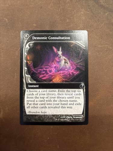 Demonic Consultation (Future Sight) Mystery Booster 2 Regular