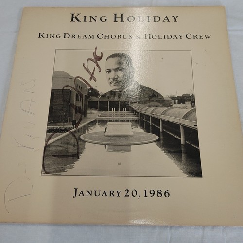 MLK Dream Chorus Holiday Crew 12'' Single Whitney Run DMC DeBarge Melle Blow JT - Picture 2 of 16