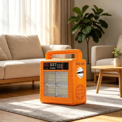 Portable Power Station with Speaker Multipurpose Practical Emergency Storage