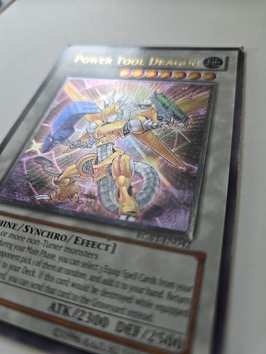 Yu-Gi-Oh! Power Tool Dragon RGBT-EN042 - Ultimate Rare - Unlimited - LP Shiny - Picture 3 of 17