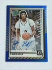 Caleb Holt 2025-26 Panini Donruss Optic Rated Prospect Blue Ref Auto SP 46/49