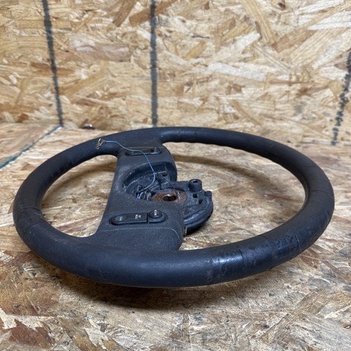 1987 1989 Ford Mustang Black Steering Wheel 87 89 GT LX Coupe Hatchback Hatch - Picture 6 of 10