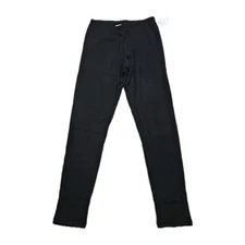 New Cat & Jack Girl Black Cozy Winter Fleece Lined Leggings Sz XL 14-16 