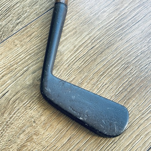 Antique Hickory Shaft Golf Club W J Bowman Steel Head 86 cm 34" circa 1890 RARE - Picture 22 of 23