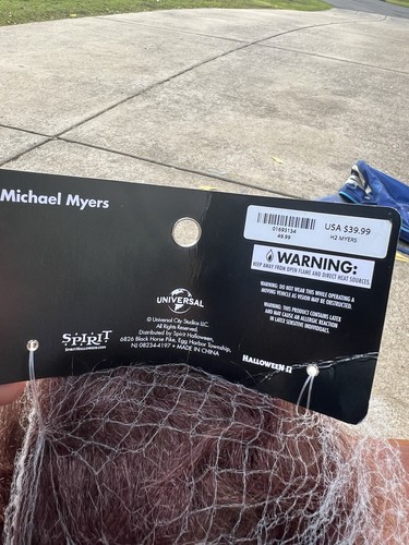 Geist Halloween Michael Myers Latex Vollmaske - Halloween II "BRANDNEU" - Bild 8 von 11