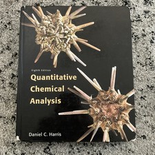 Quantitative Chemical Analysis by Daniel C. Harris (2010