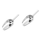  2 stücke 10-Zoll-Edelstahl Eis Süßigkeiten Scoop Hochzeit Buffet Bar Candy
