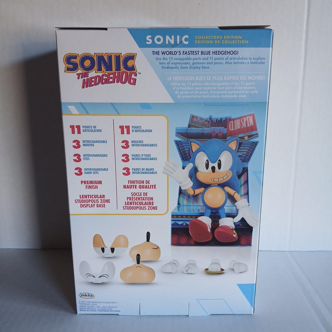 ソニック 6インチ フィギュア コレクターズエディション Amazon.com: Sonic The Hedgehog Ultimate 6” Sonic Collectible