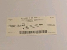 CONTECH ELB065-03-60-DFR-CT Emergency LED Driver 3-60V @ 200MA, 8.4W, 120/277V