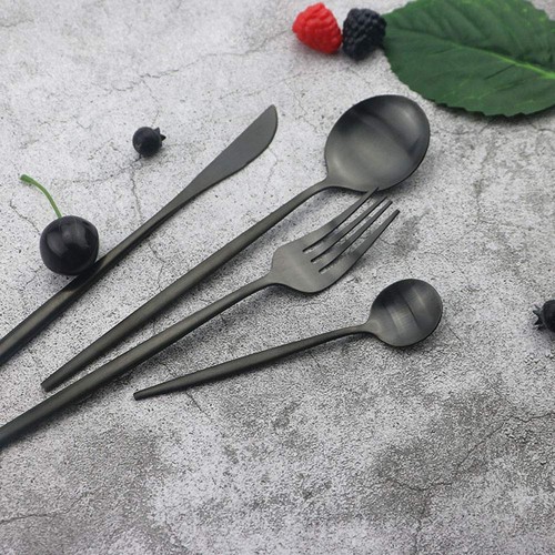 Silverware Set, 24-Piece Stainless Steel Flatware Set,Kitchen Utensil Set Ser... - Bild 2 von 6
