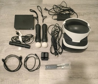 PlayStation 4 VR Bundle with Controllers, Camera, Charging Station Complete
