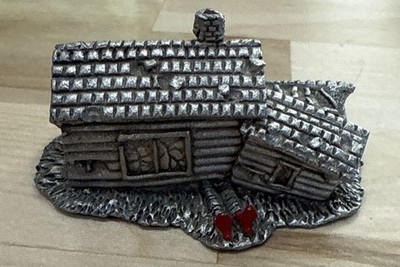 Comstock Pewter CCI Wizard of Oz Dorothy's House Witch Ruby Red Shoes Figurine
