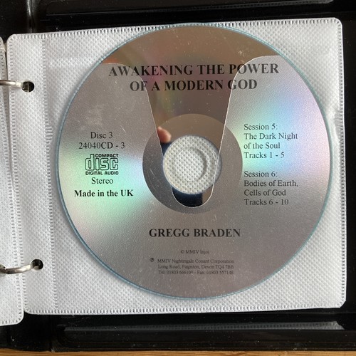 Nachtigall Conant - Gregg Braden - Die Macht eines modernen Gottes wecken - CD Set - Bild 8 von 12