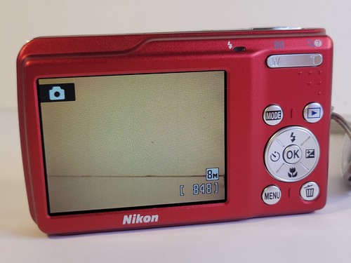 Nikon Coolpix S210 Rouge - Compact Digital 8Mpx - Fonctionnel - Picture 6 of 9