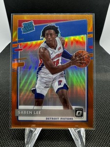 2020-21 Panini Donruss Optic #191 Saben Lee Orange Prizm #'d 20/199 G2