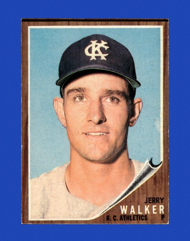 1962 Topps Set-Break #357 Jerry Walker EX-EXMINT *GMCARDS*