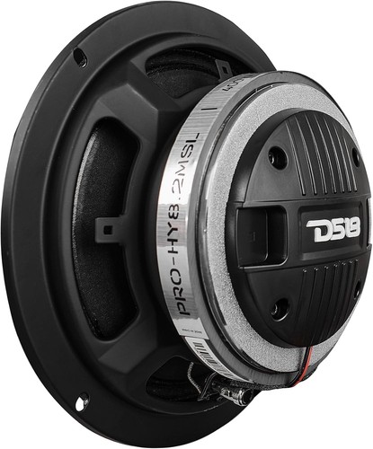 Altavoz híbrido delgado rango medio DS18 PRO-HY8.2MSL 8" 300 W máximo 2 ohmios con bocina de controlador - Imagen 6 de 9