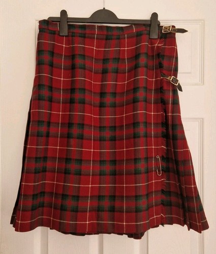 Vintage Moffat Weavers Scottish Authentic Kilt See Pics For Measurements - Picture 2 of 8