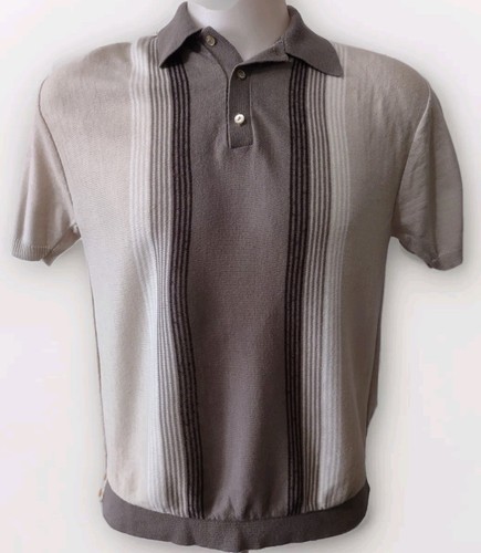 Sportswear Sweater Polo Men's Size XL Short Sleeve 100% Virgin Orlon Acrylic - Picture 1 of 12