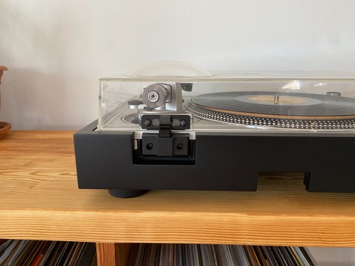 Custom Technics SL-1200/1210 Plinth – Solid Wood, Matte Black Lacquer Finish - Imagen 9 de 13