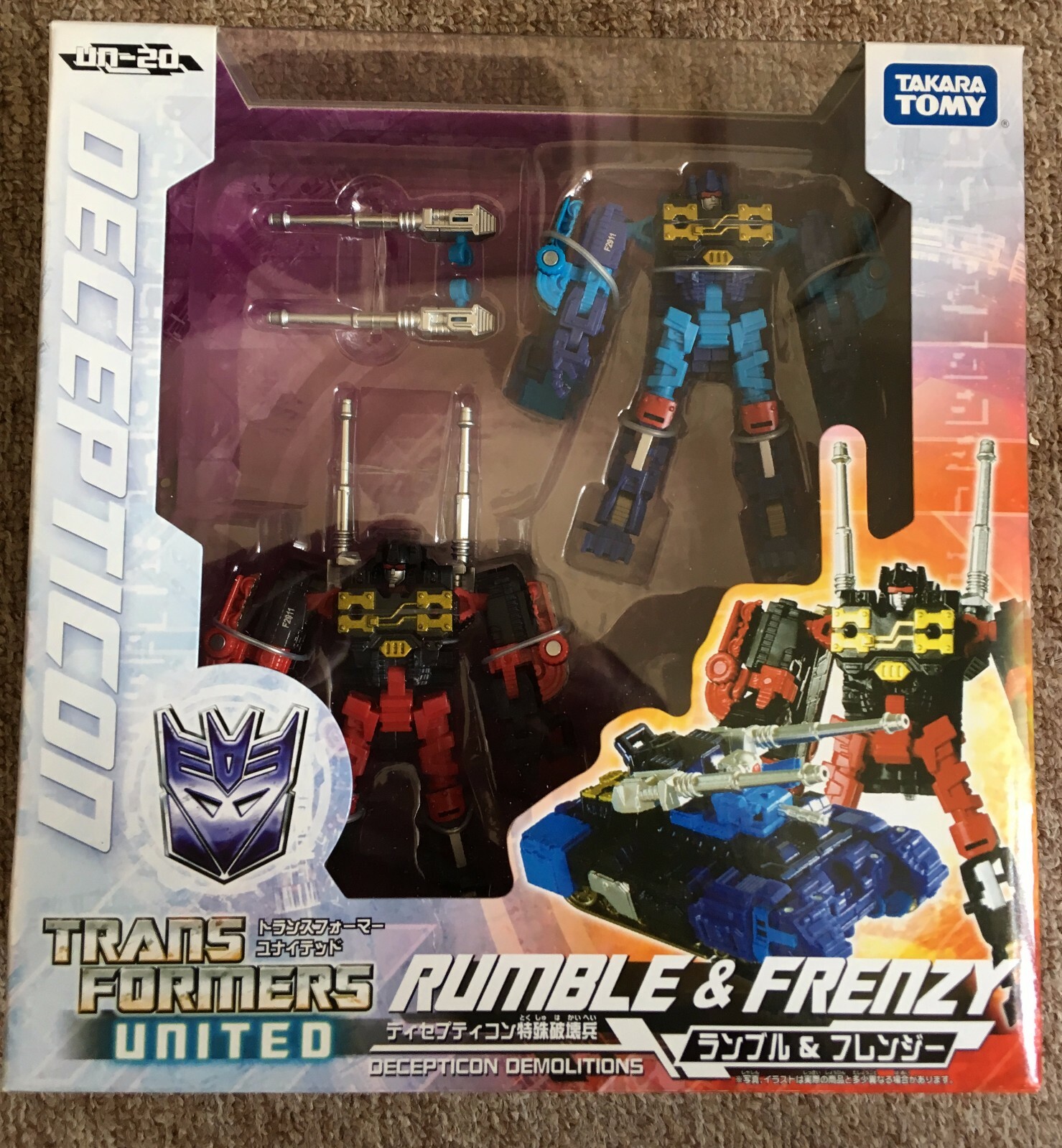 Transformers United Rumble & Frenzy MISB Transformers United Rumble & Frenzy MISB