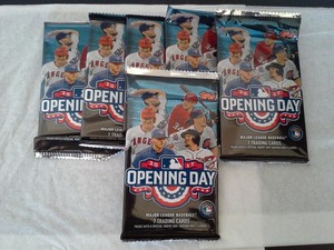 NEW-2017-Topps-Opening-Day-Baseball-Cards-Lot-of-6-Packs