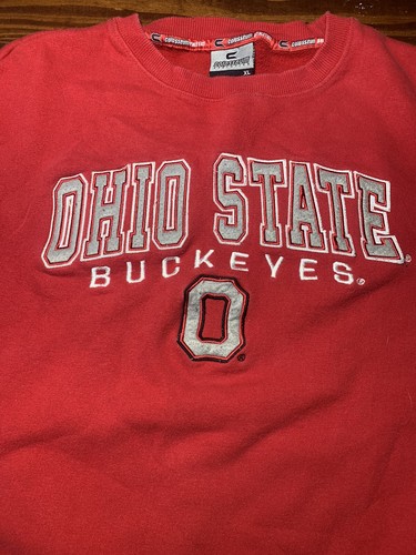 Ohio State University Buckeyes Sweatshirt Women’s XL Red Colosseum Athletics - Picture 2 of 7
