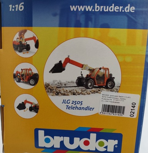 Bruder 1/16th JLG 2505 Tele-Handler #02140 Made In Germany - Picture 4 of 7