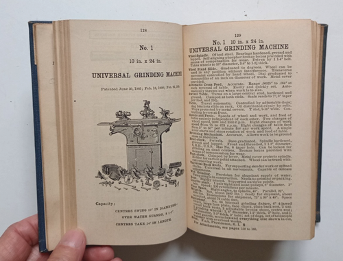 Vintage Brown & Sharpe MFG. Co Maschinen & Werkzeuge Katalog Nr 137 1920 - Bild 7 von 7