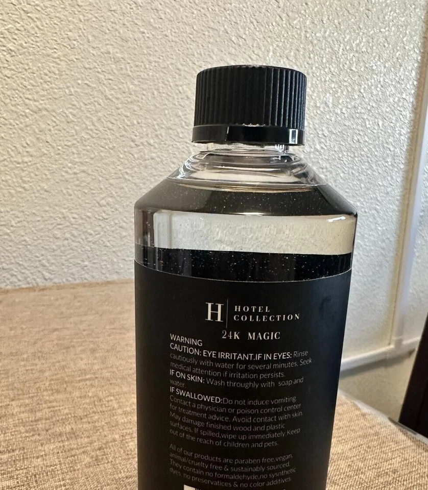 Aceite difusor 24k Magic 500 ml inspirado en W Hotels, colección hotelera. Foto 4 de 4