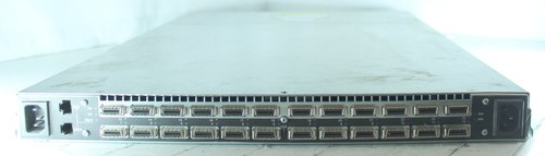 QLogic SilverStorm 9024 InfiniBand Switch 9024-CU24-ST2-DDR - Picture 2 of 6