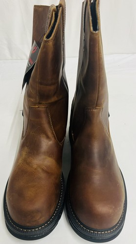 Wolverine Stivali Uomo Hellcat 10" Cm Wellington 10, Tabacco Taglia 12 D3 - Foto 2 di 9