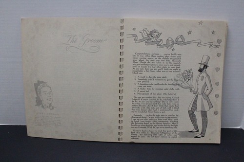 Vintage Spiral Bound The Bride Planning Guide - Picture 3 of 5