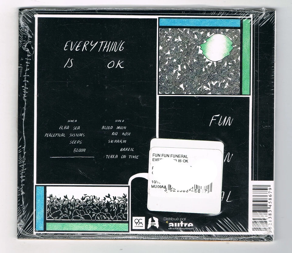 ♫ - FUN FUN FUNERAL - EVERYTHING IS OKAY - CD 9 TITRES - 2019 - NEUF NEW NEU - ♫ - Photo 2/2