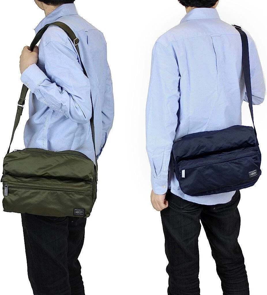 Yoshida PORTER FRAME SHOULDER BAG S Khaki 690-17848 JAPAN | eBay